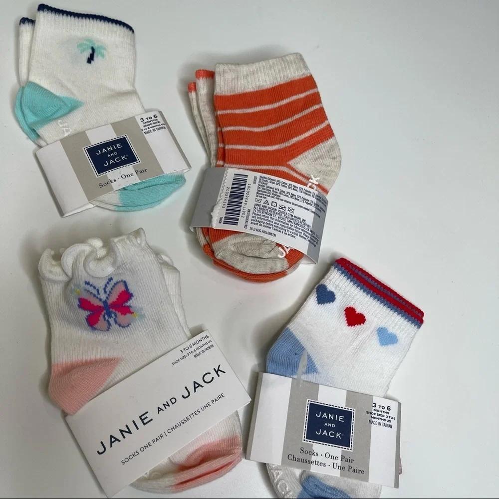 Janie And Jack girl socks